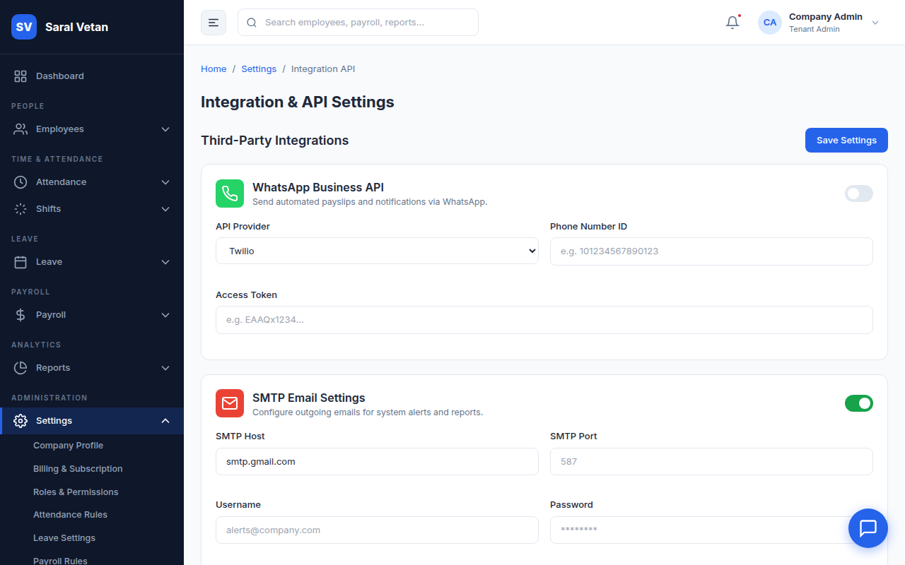 API Key Management
